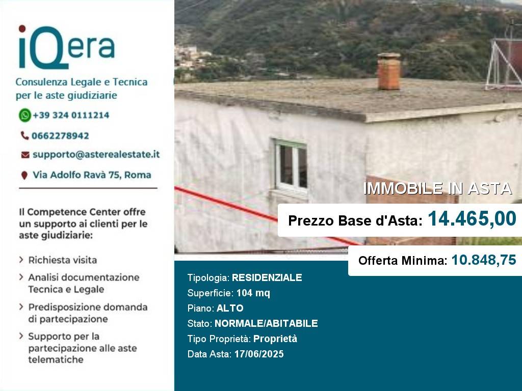 appartamento in vendita a Reggio di Calabria in zona Gallina