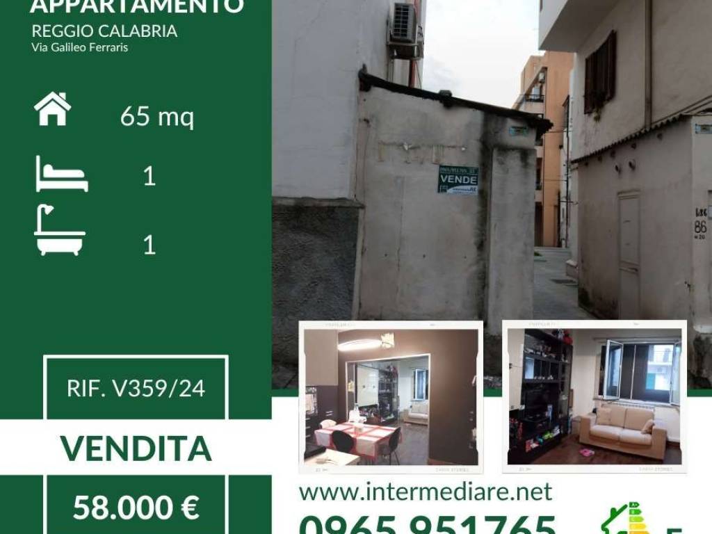 appartamento in vendita a Reggio di Calabria in zona Trabocchetto