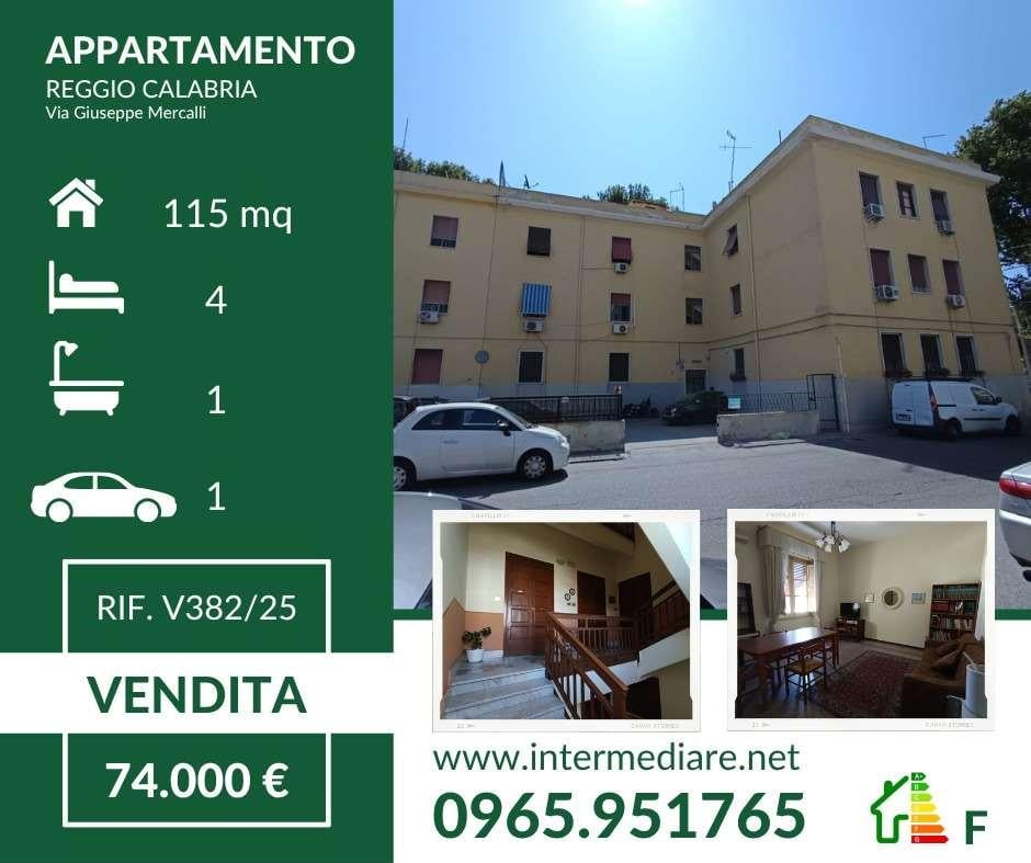 appartamento in vendita a Reggio di Calabria in zona Stadio