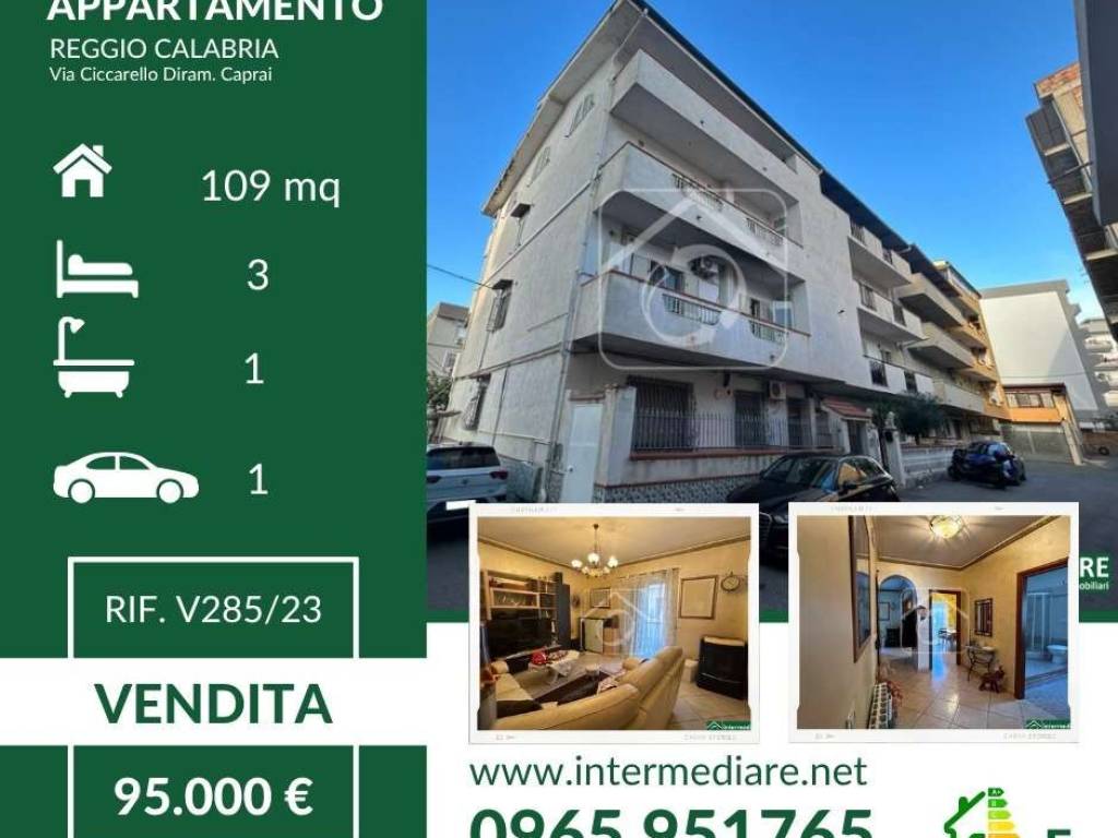 appartamento in vendita a Reggio di Calabria in zona San Sperato