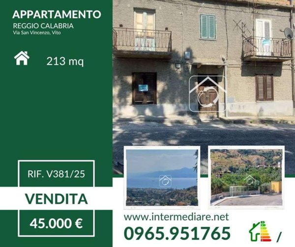 casa indipendente in vendita a Reggio di Calabria in zona Ortì