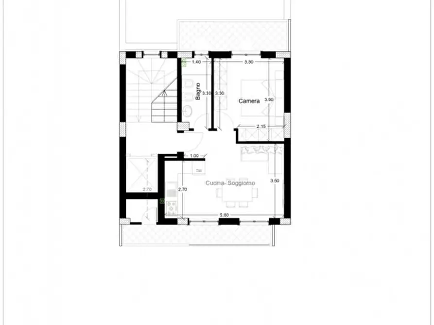 appartamento in vendita a Reggio di Calabria in zona Sbarre