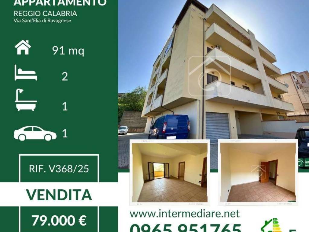 appartamento in vendita a Reggio di Calabria in zona Ravagnese