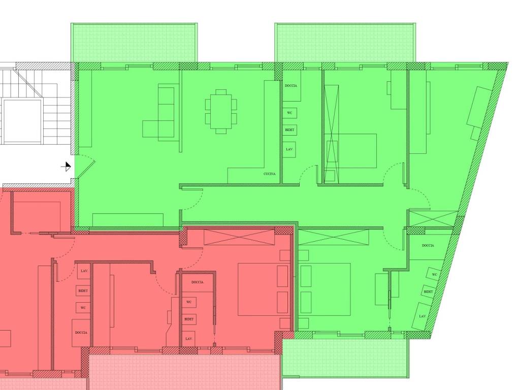 intera palazzina in vendita a Reggio di Calabria in zona Pellaro
