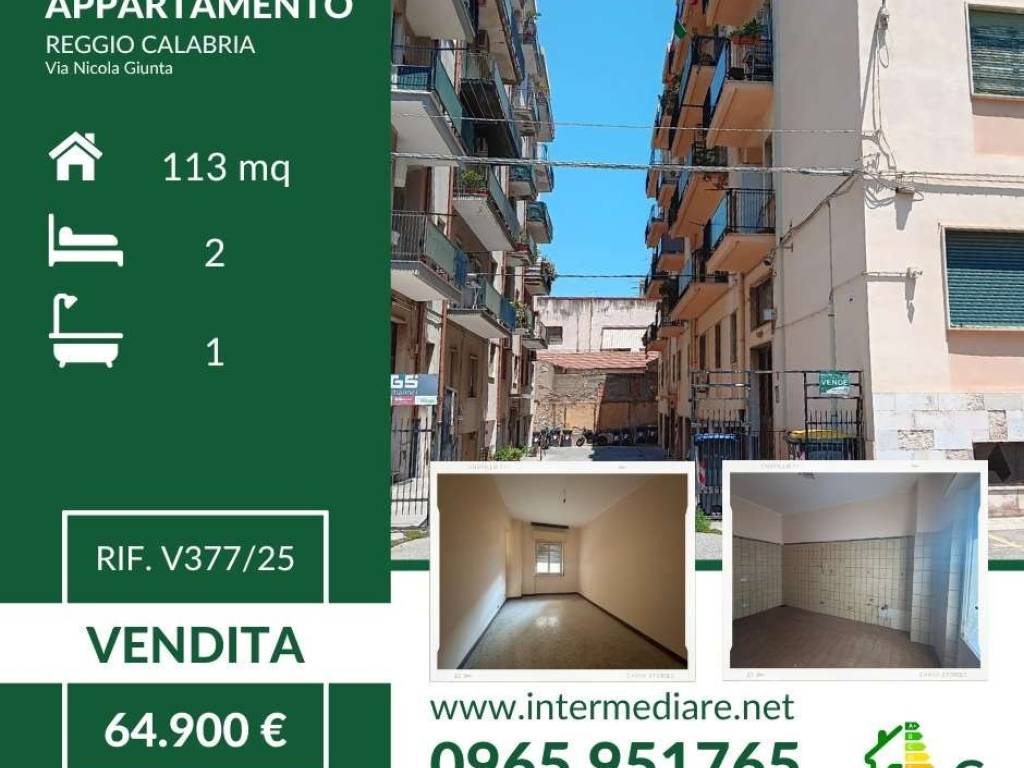 appartamento in vendita a Reggio di Calabria in zona Sbarre