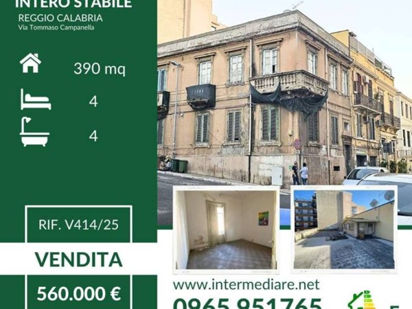 casa indipendente in vendita a Reggio di Calabria in zona Centro Storico