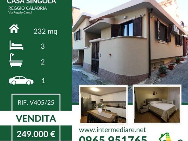 casa indipendente in vendita a Reggio di Calabria in zona Spirito Santo
