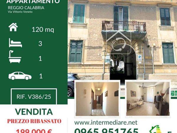 appartamento in vendita a Reggio di Calabria in zona Tremulini