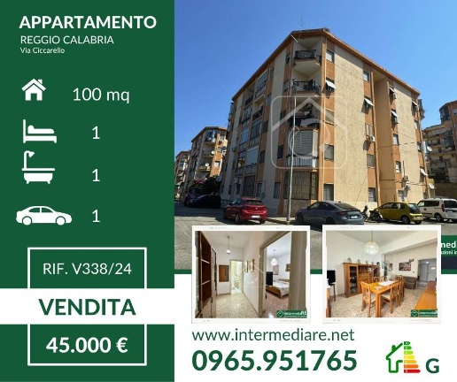 appartamento in vendita a Reggio di Calabria in zona Modena