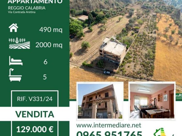 casa indipendente in vendita a Reggio di Calabria in zona Gallina