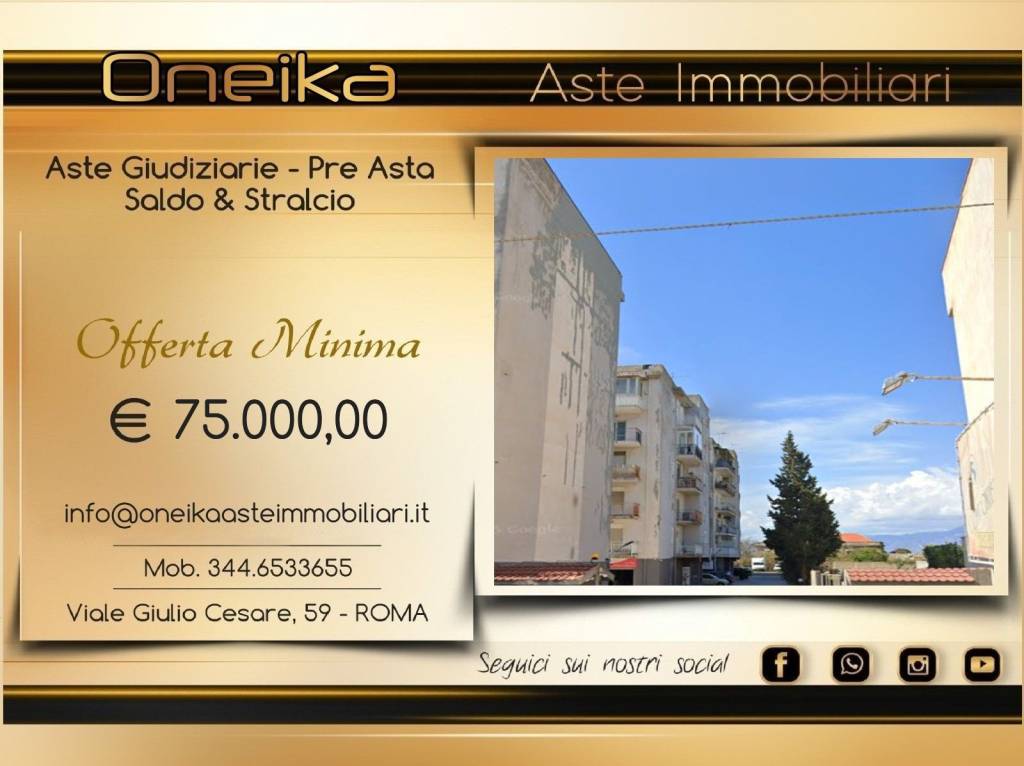 appartamento in vendita a Reggio di Calabria in zona Ravagnese