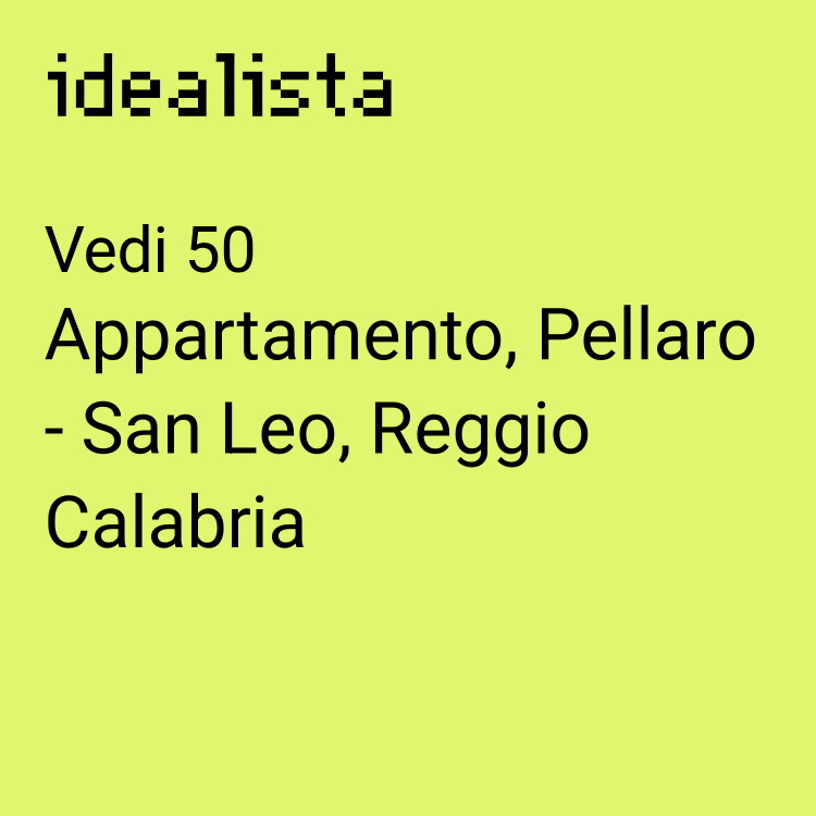 appartamento in vendita a Reggio di Calabria in zona Pellaro