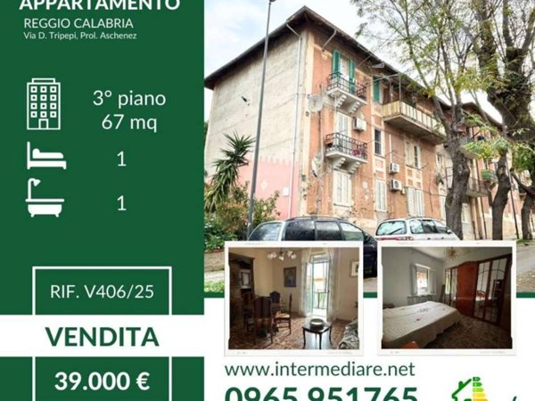 appartamento in vendita a Reggio di Calabria