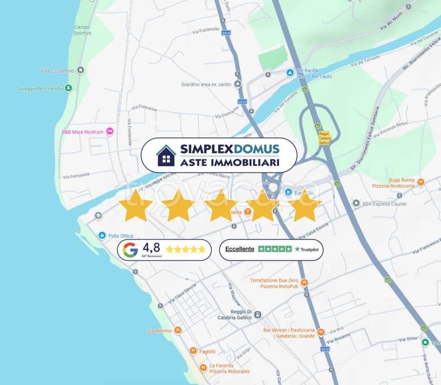 appartamento in vendita a Reggio di Calabria in zona Gallico Superiore