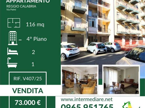 appartamento in vendita a Reggio di Calabria in zona Sbarre