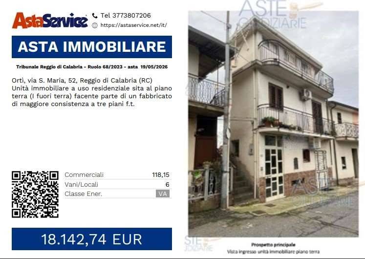 appartamento in vendita a Reggio di Calabria in zona Catona