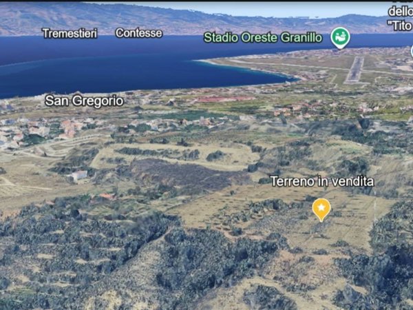 terreno agricolo in vendita a Reggio di Calabria in zona Pellaro