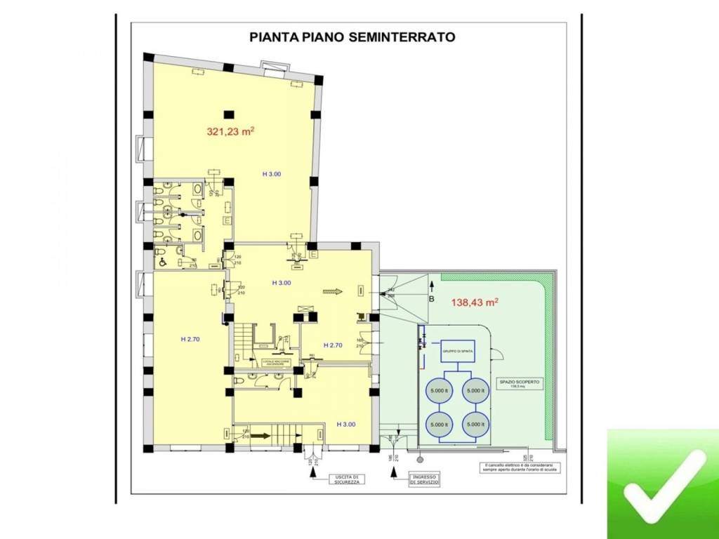 intera palazzina in vendita a Reggio di Calabria in zona Tremulini