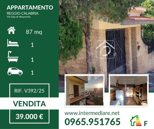 appartamento in vendita a Reggio di Calabria in zona Mosorrofa