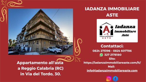 appartamento in vendita a Reggio di Calabria in zona Gebbione