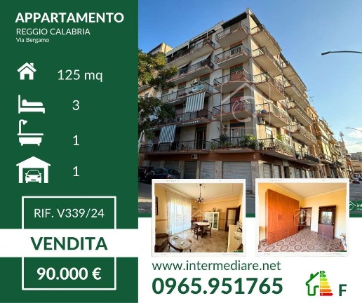 appartamento in vendita a Reggio di Calabria in zona Sbarre