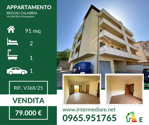 appartamento in vendita a Reggio di Calabria in zona Ravagnese