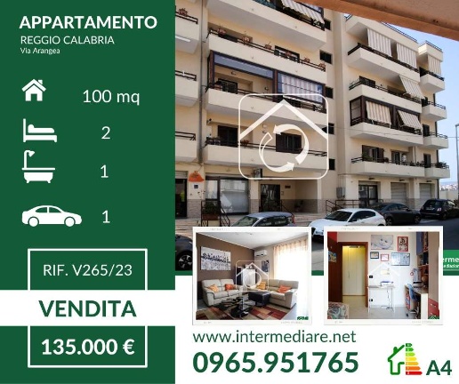 appartamento in vendita a Reggio di Calabria in zona Ravagnese