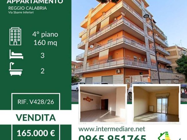 appartamento in vendita a Reggio di Calabria in zona Sbarre