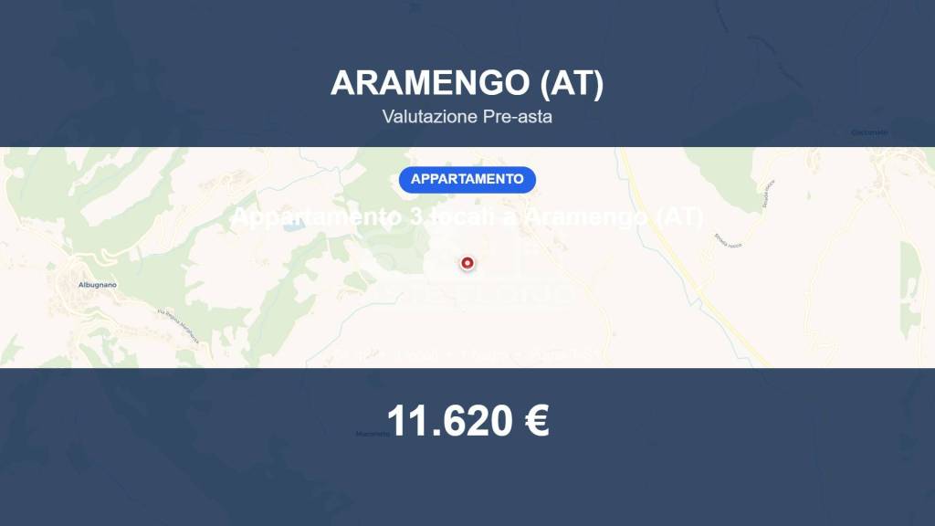 appartamento in vendita ad Aramengo in zona Marmorito