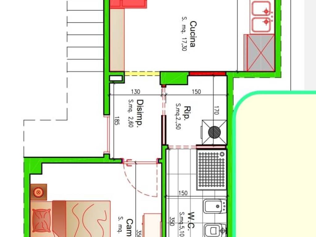 appartamento in vendita ad Asti