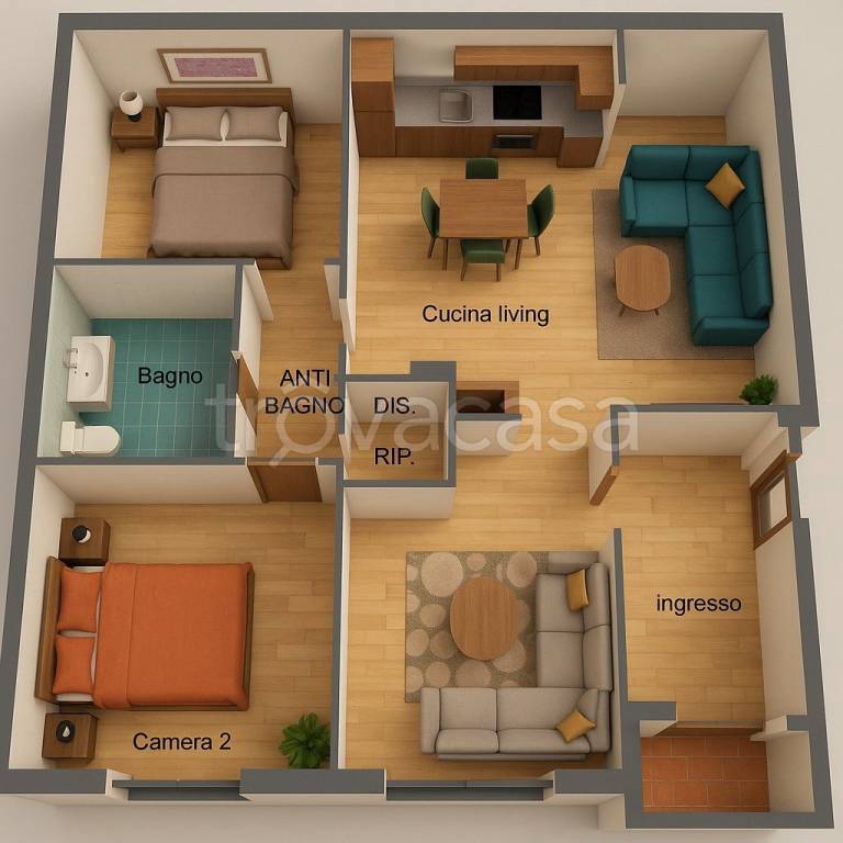 appartamento in vendita ad Asti