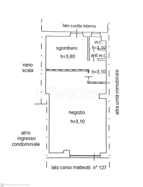 negozio in vendita ad Asti