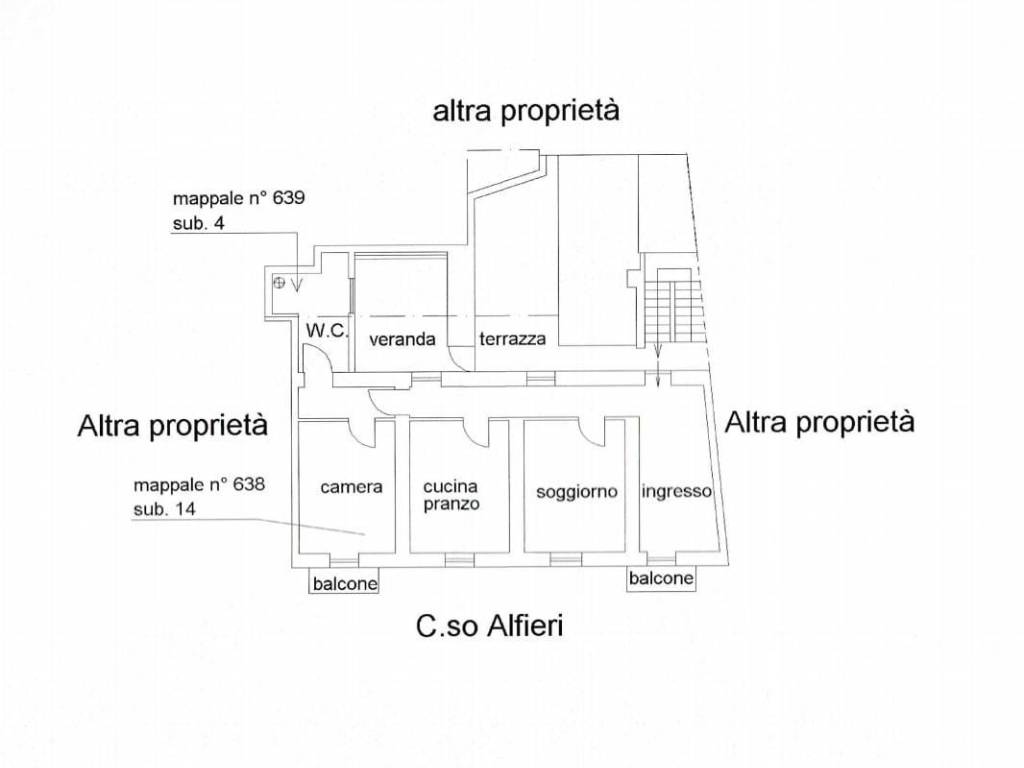 appartamento in vendita ad Asti