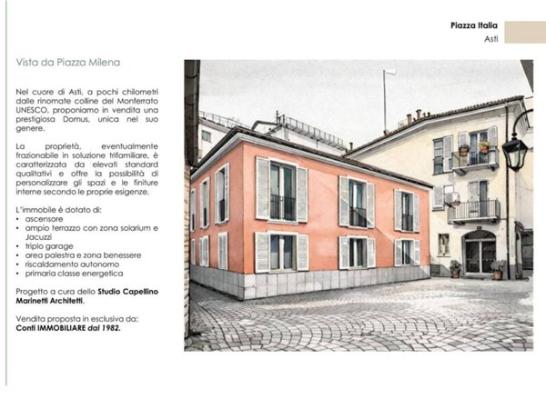 casa indipendente in vendita ad Asti in zona Centro Città