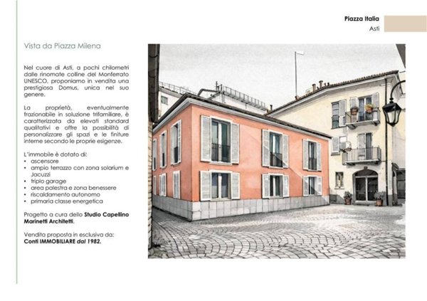 casa indipendente in vendita ad Asti in zona Centro Città