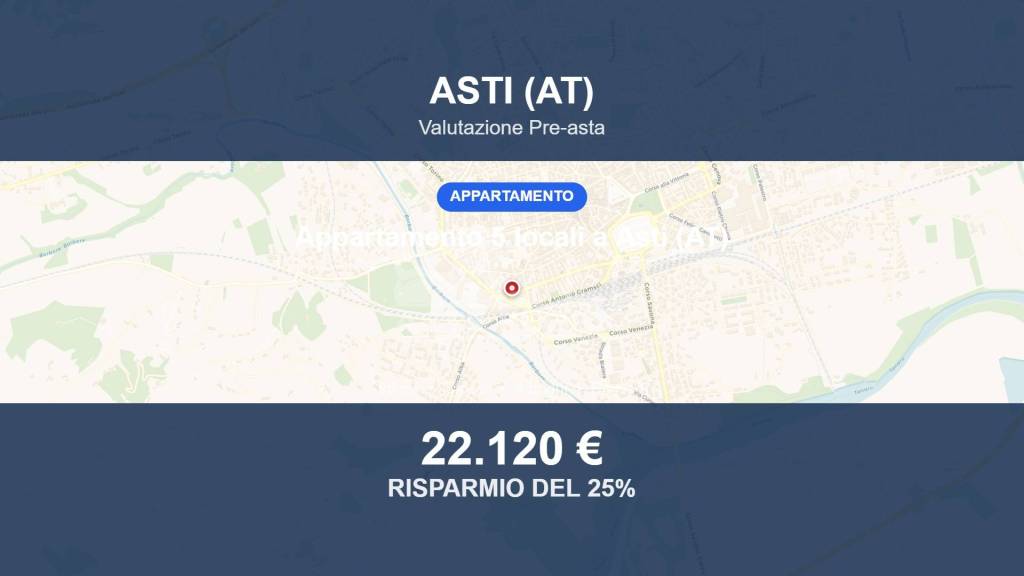 appartamento in vendita ad Asti in zona Olivero