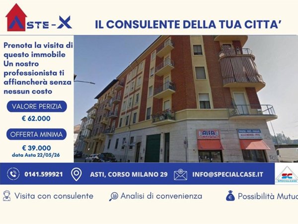 appartamento in vendita ad Asti in zona Centro Città