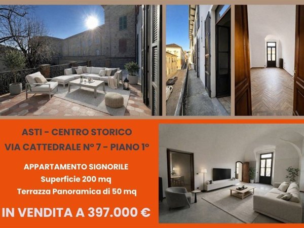 appartamento in vendita ad Asti in zona Centro Città