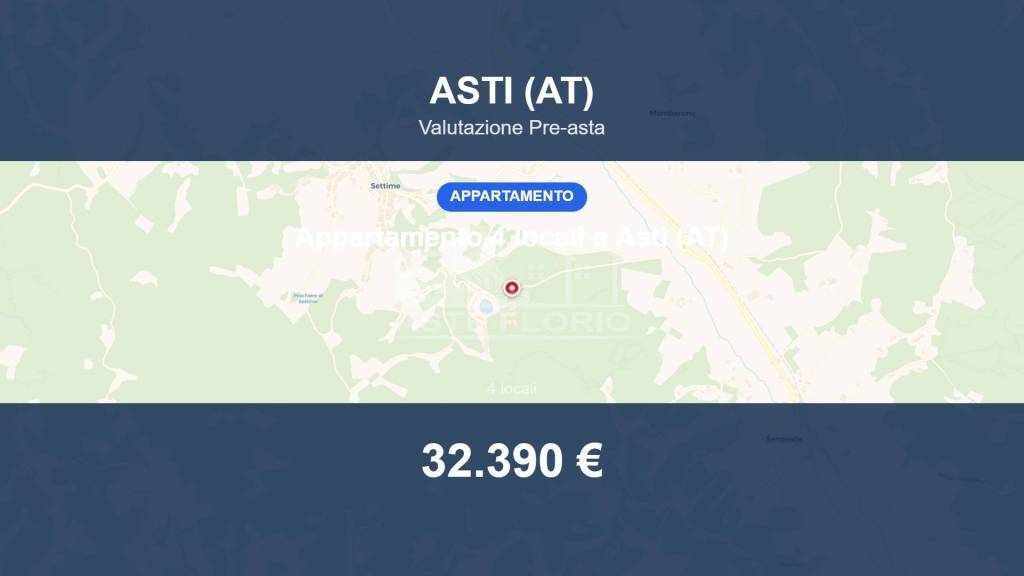 appartamento in vendita ad Asti in zona Mombarone