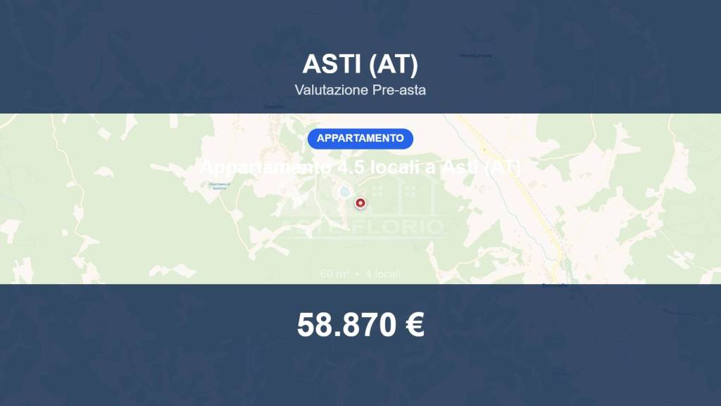 appartamento in vendita ad Asti in zona Mombarone