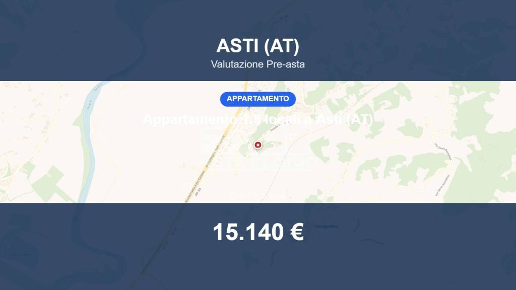 appartamento in vendita ad Asti in zona Mombarone