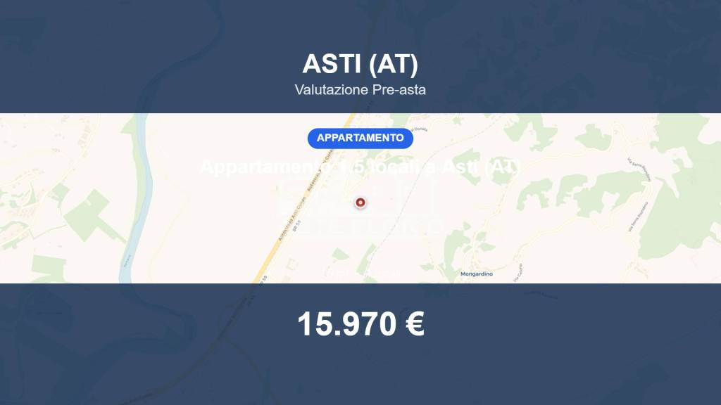 appartamento in vendita ad Asti in zona Mombarone
