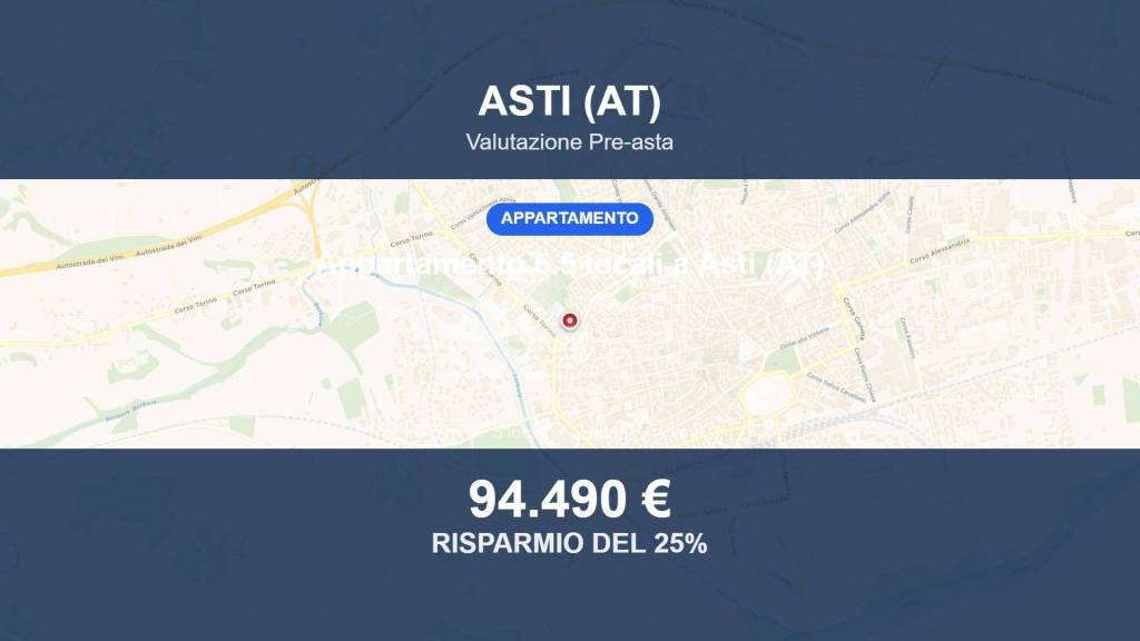 appartamento in vendita ad Asti in zona Centro Città