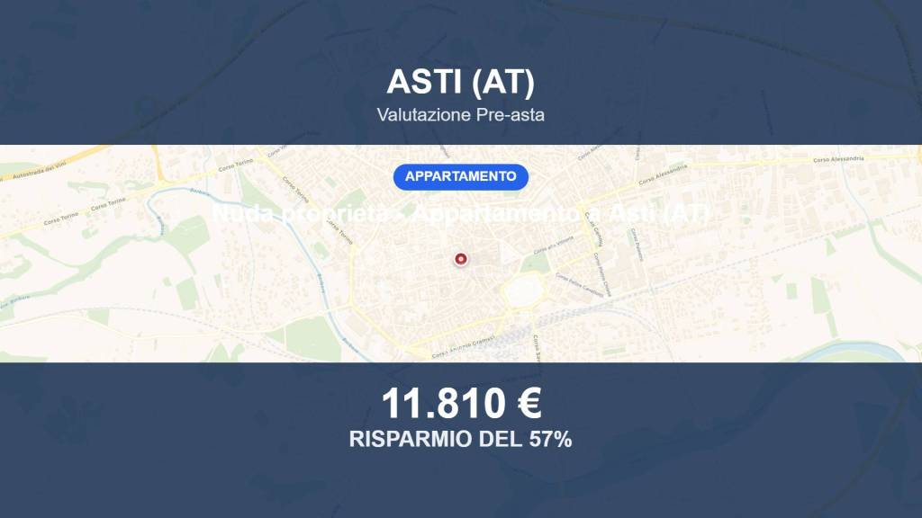 appartamento in vendita ad Asti in zona Centro Città