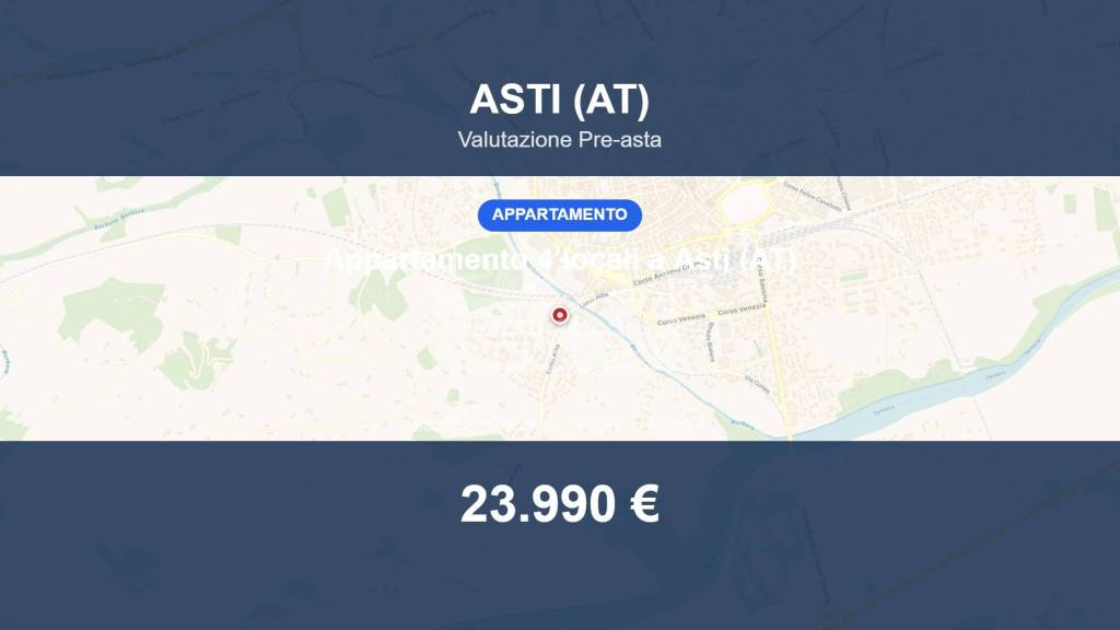 appartamento in vendita ad Asti