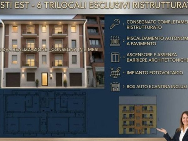 appartamento in vendita ad Asti in zona Corso Volta