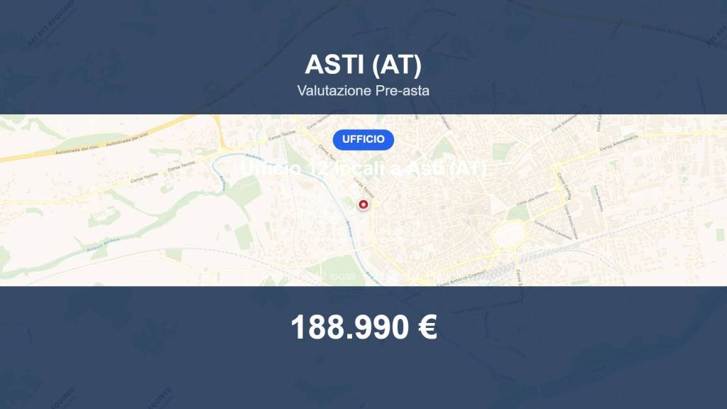 ufficio in vendita ad Asti