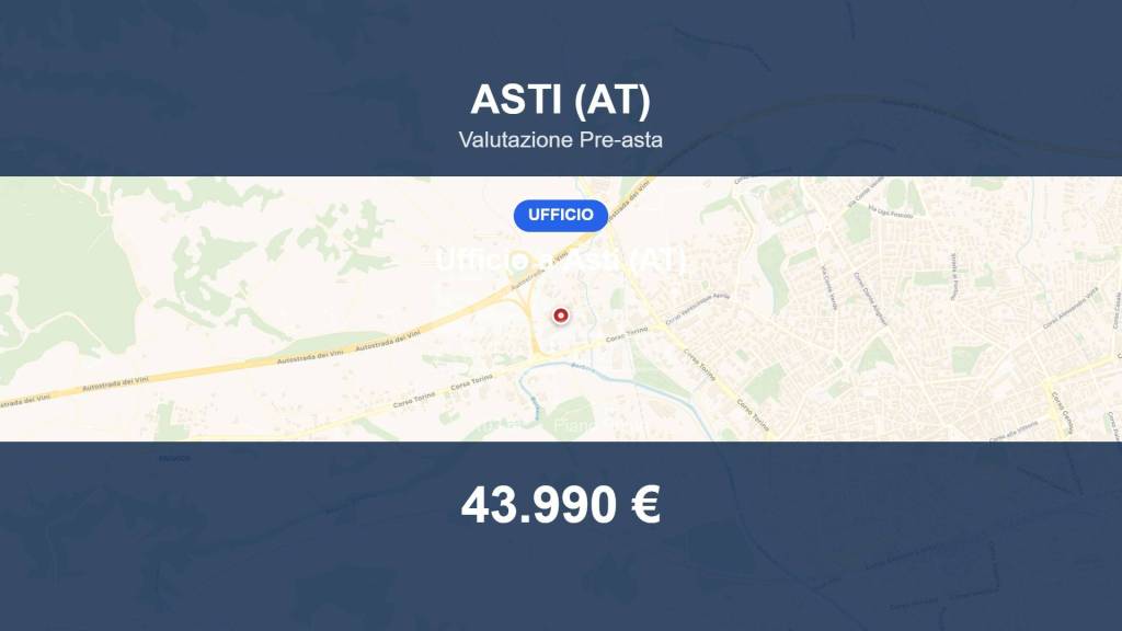 ufficio in vendita ad Asti