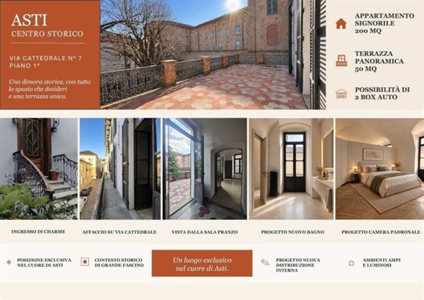 appartamento in vendita ad Asti in zona Centro Città