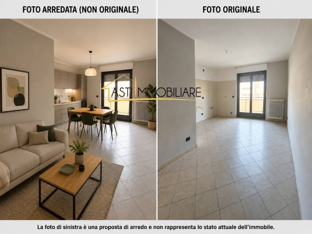 appartamento in vendita ad Asti